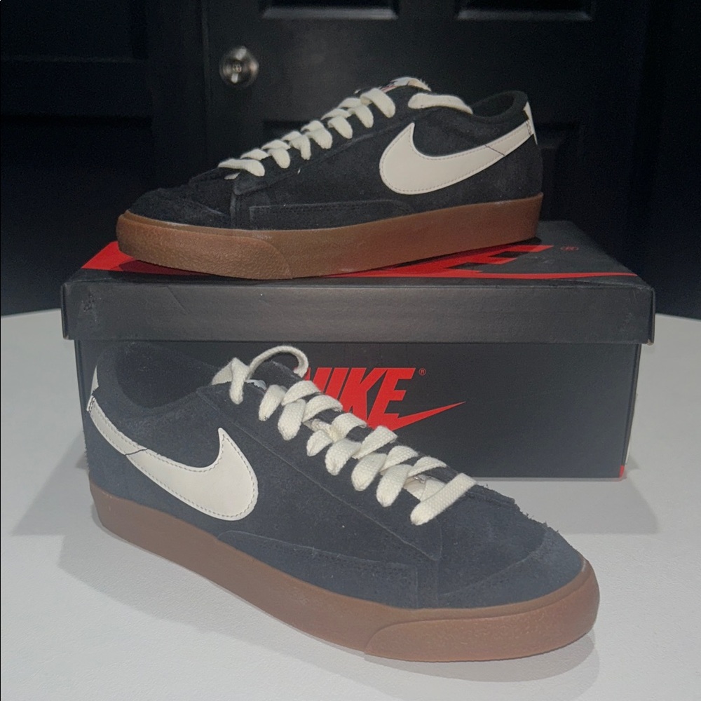 Nike Blazer Low 77 Vintage “Black Gum” Women’s Size 9